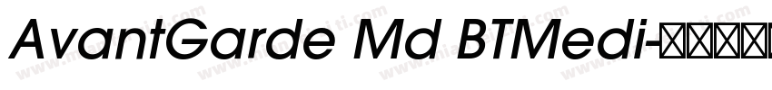 AvantGarde Md BTMedi字体转换